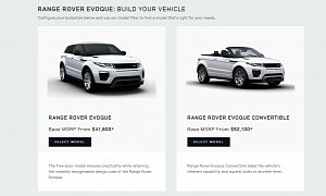 2018 Range Rover Evoque Drops Three-Door Coupe From U.S. Lineup