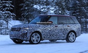 2018 Range Rover Plug-In Hybrid Goes Winter Testing