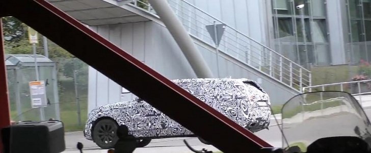 2018 Land Rover Coupe Testing at Mercedes-Benz Sindelfingen Plant