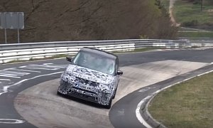 2018 Range Rover Sport SVR Laps Nurburgring, Facelift Could Bring 575 HP V8