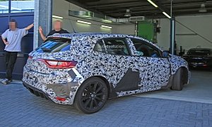 2018 Renault Megane RS Spied Sharing Garage With Alpine A110