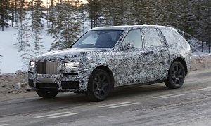 2018 Rolls-Royce Cullinan Spied Once Again, Looks Massive