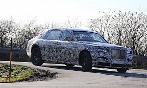 2018 Rolls-Royce Phantom Spied with No Visible Major Changes