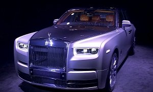 2018 Rolls-Royce Phantom VIII Has Aluminum Platform and an Onboard Art Gallery
