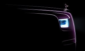 2018 Rolls-Royce Phantom VIII Teaser Showcases Front-End Design