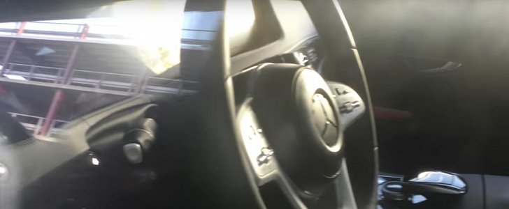 2018 S-Class Facelift Spy Video Reveals New Steering Wheel
