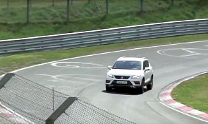 2018 SEAT Ateca Cupra Driven like It Were Stolen on the Nurburgring