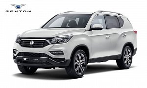 2018 SsangYong Rexton (Y400) Flagship SUV Revealed