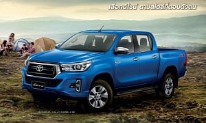 2018 Toyota Hilux Launched In Thailand, Facelift Gets Tacoma-like Grille