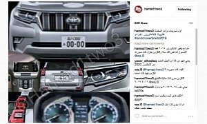 2018 Toyota Land Cruiser Prado Surfaces Early On Instagram