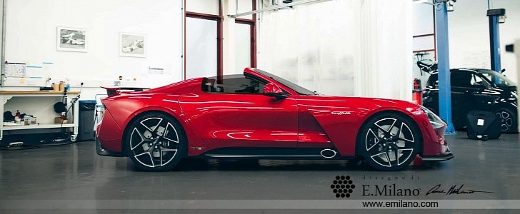 2018 TVR Griffith Convertible rendering