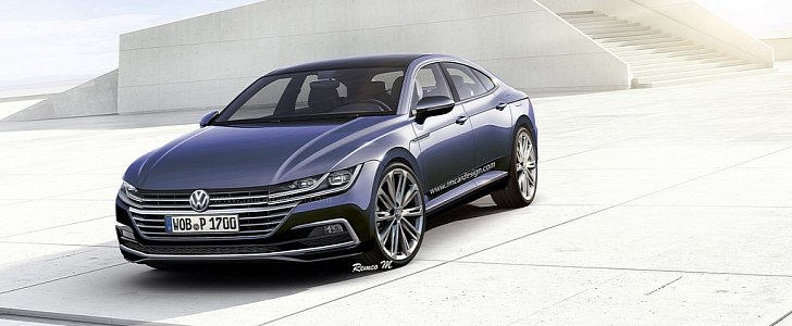 2018 Volkswagen CC Gets Accurately Rendered
