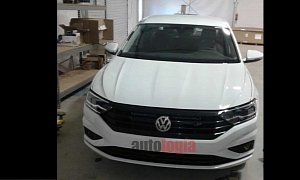 2018 Volkswagen Jetta Snapped Without Camo, Moves To MQB Platform