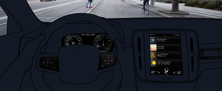 2018 Volvo XC40 interior teaser