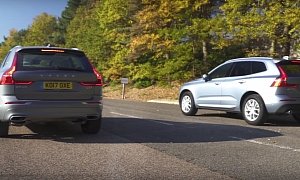 2018 Volvo XC60 D4 vs. D5 Race Suggests PowerPulse Is Useless