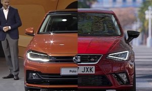 2018 VW Polo vs. SEAT Ibiza: MQB A0 Photo Comparison