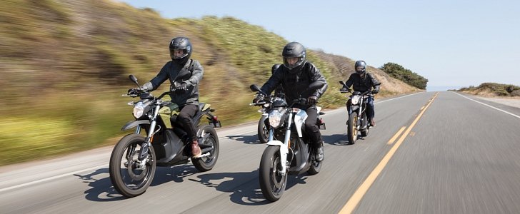 2018 Zero Motorcycles range
