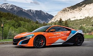 2019 Acura NSX to Pace and Race at the Pikes Peak Hill Climb