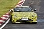 2019 Aston Martin V8 Vantage Spied on Nurburgring, Looks Gorgeous Even with Camo