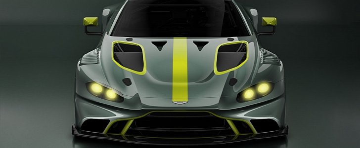 2019 Aston Martin Vantage GT3, GT4 teaser