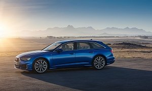 2019 Audi A6 Avant Unwrapped with Standard Mild Hybrid