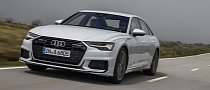 2019 Audi A6 Shows Off Taifun Grey, Porto Suzuka Grey, and Firmament Blue