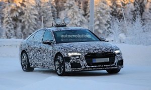 Spyshots: 2019 Audi A6 Shows Up for Winter Testing Before for Its Imminent Debut