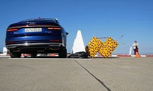 2019 Audi A8 Raising Suspension Safety System Is Back in Focus