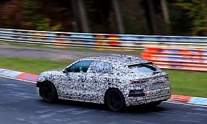 2019 Audi Q8 Pushed Hard on the 'Ring, Screams as If It Couldn't Take Any More