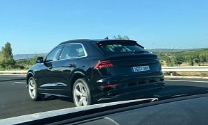 2019 Audi Q8 Spotted with Close to No Camo Reveals Q8 Sport Concept Resemblance
