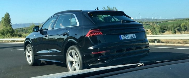 2019 Audi Q8 uncovered