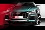 2019 Audi Q8 Teased Again, Grille Looks Like It Eats Small Cars For Breakfast