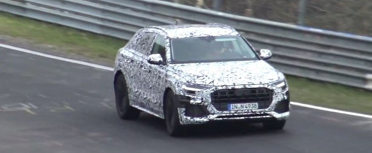 2019 Audi Q8 Testing on the Nurburgring Is What a Flagship Is All About