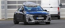 2019 Audi RS7 Sportback Spied With Production Front Bumper