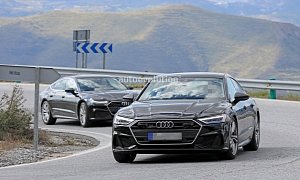 2019 Audi S7 Sportback Spied During High-Altitude Testing