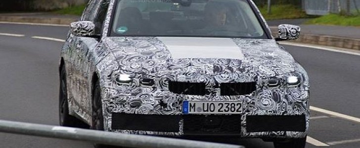 2019 BMW 3 Series Spied at Nurburgring