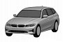 2019 BMW 3 Series Touring Revealed by Patent Images, Has No Kink