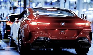 2019 BMW 8 Series Coupe Enters Production at Dingolfing Plant