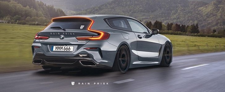 2019 BMW 8 Series Shooting Brake render