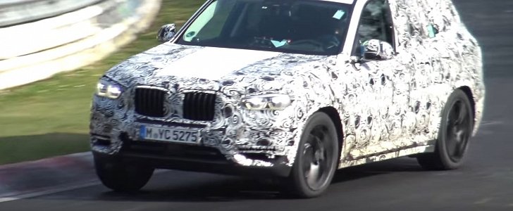 2019 BMW X3 M Filmed Testing on the Nurburgring - autoevolution