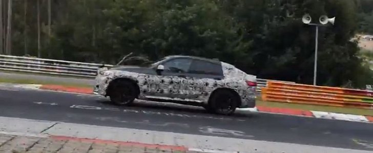 2019 BMW X4 M Spotted on the Nurburgring
