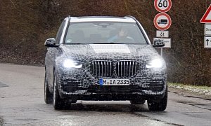 Spyshots: 2019 BMW X5 Shows Gigantic Kidney Grilles, Sheds Some Camo