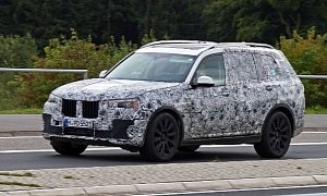 2019 BMW X7 Spied Near The Nurburgring Looking as Massive as Ever
