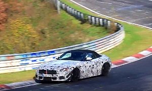 2019 BMW Z4 and Toyota Supra Share Nurburgring Testing Session