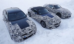 2019 BMW Z4 Spied Next to Toyota Supra and Next 3 Series Sedan