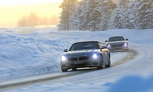 Spyshots: These 2019 BMW Z4 Sunrise Photos Have a Touch of the Epic