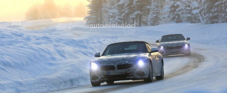 2019 BMW Z4 Sunrise Spyshots Have a Touch of the Epic