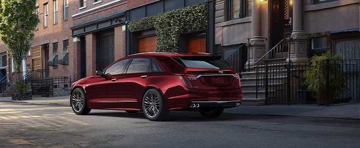 2019 Cadillac CT6 V-Sport wagon rendering