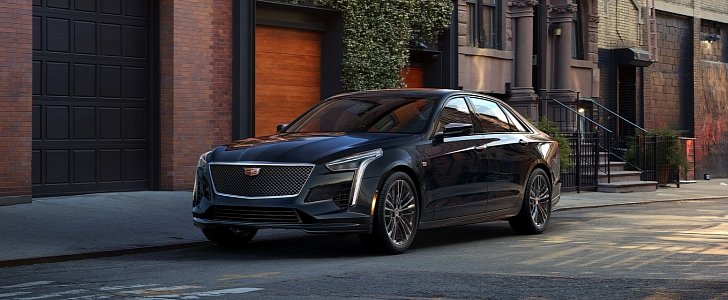 2019 Cadillac CT6 V-Sport with 4.2-liter twin-turbo  V8