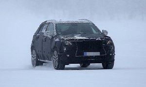 2019 Cadillac XT4 Spied in the Blizzard, Compact Crossover Also Coming to Europe